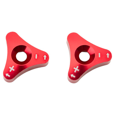 Tusk Billet WP Fork Adjuster Knobs Red#mpn_FA-KTM-Red