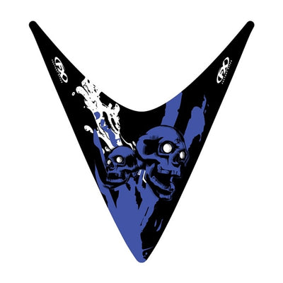 Factory Effex Yamaha Skull EV-R Windscreen Decal Graphic#mpn_17-93210-SS