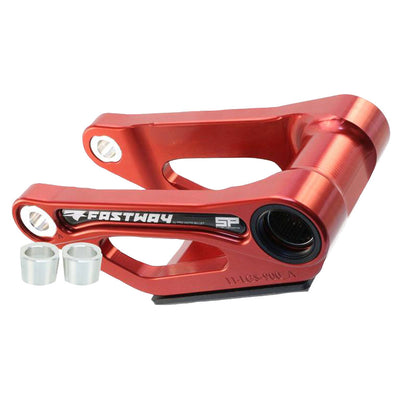 Fastway Adjustable Linkage Guard with Replaceable Skid Plate Red#mpn_22-LGS-900RD