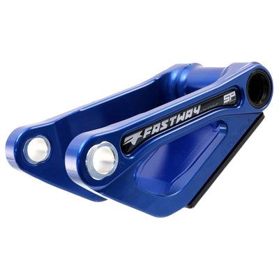 Fastway Adjustable Linkage Guard with Replaceable Skid Plate Blue#mpn_22-LGS-306BL / 22-LGS-307BL