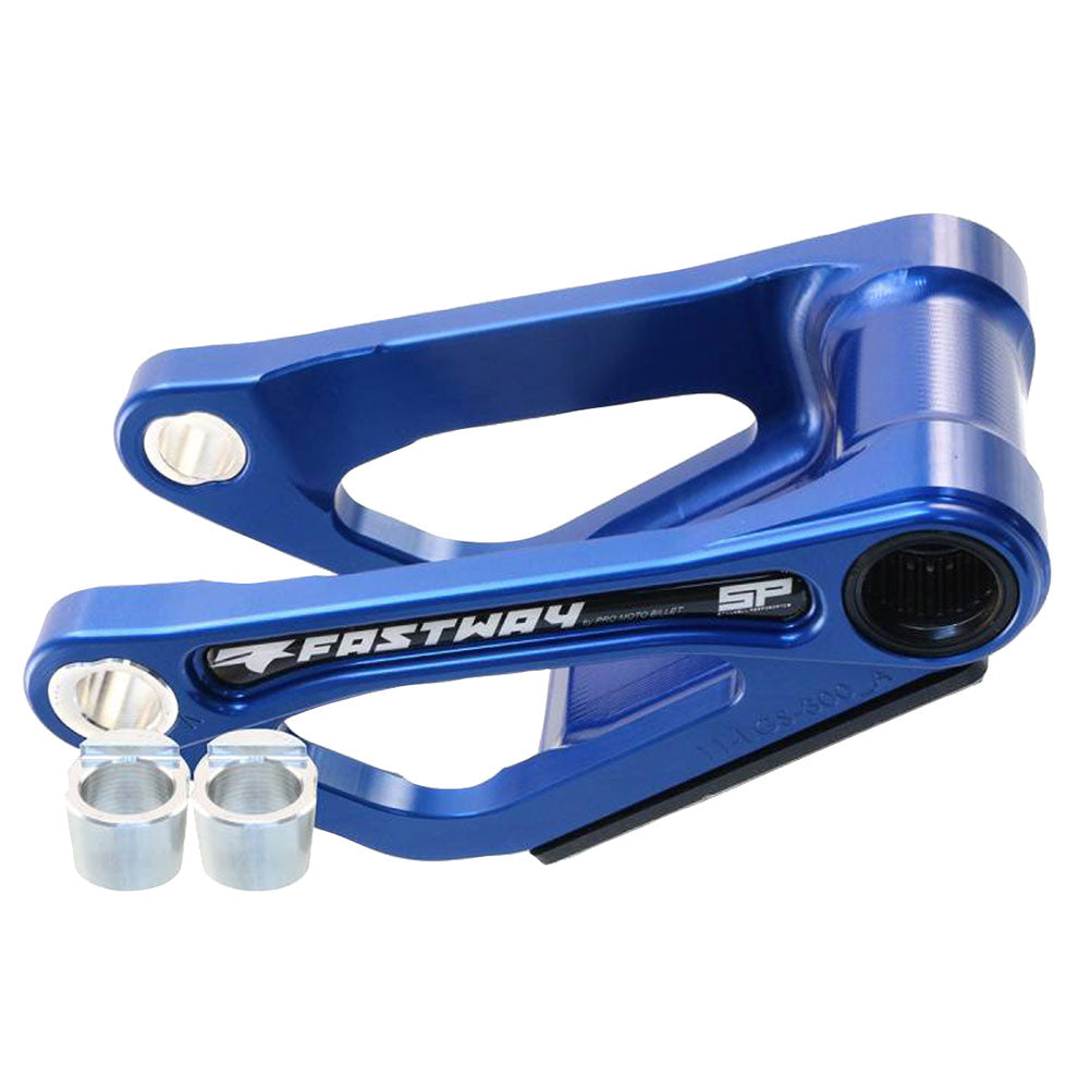 Fastway Adjustable Linkage Guard with Replaceable Skid Plate Blue#mpn_22-LGS-306BL / 22-LGS-307BL