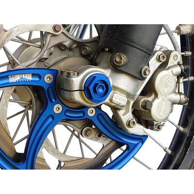 7602 Racing Front Axle Nut Blue#mpn_KTM-FAN01-B