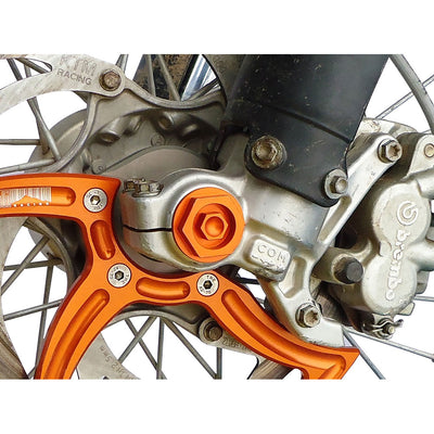 7602 Racing Front Axle Nut Orange#mpn_KTM-FAN02-O