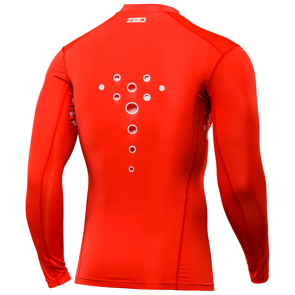 Seven Zero Blade Laser Cut Compression Jersey X-Large Red#mpn_2020005-600-XL