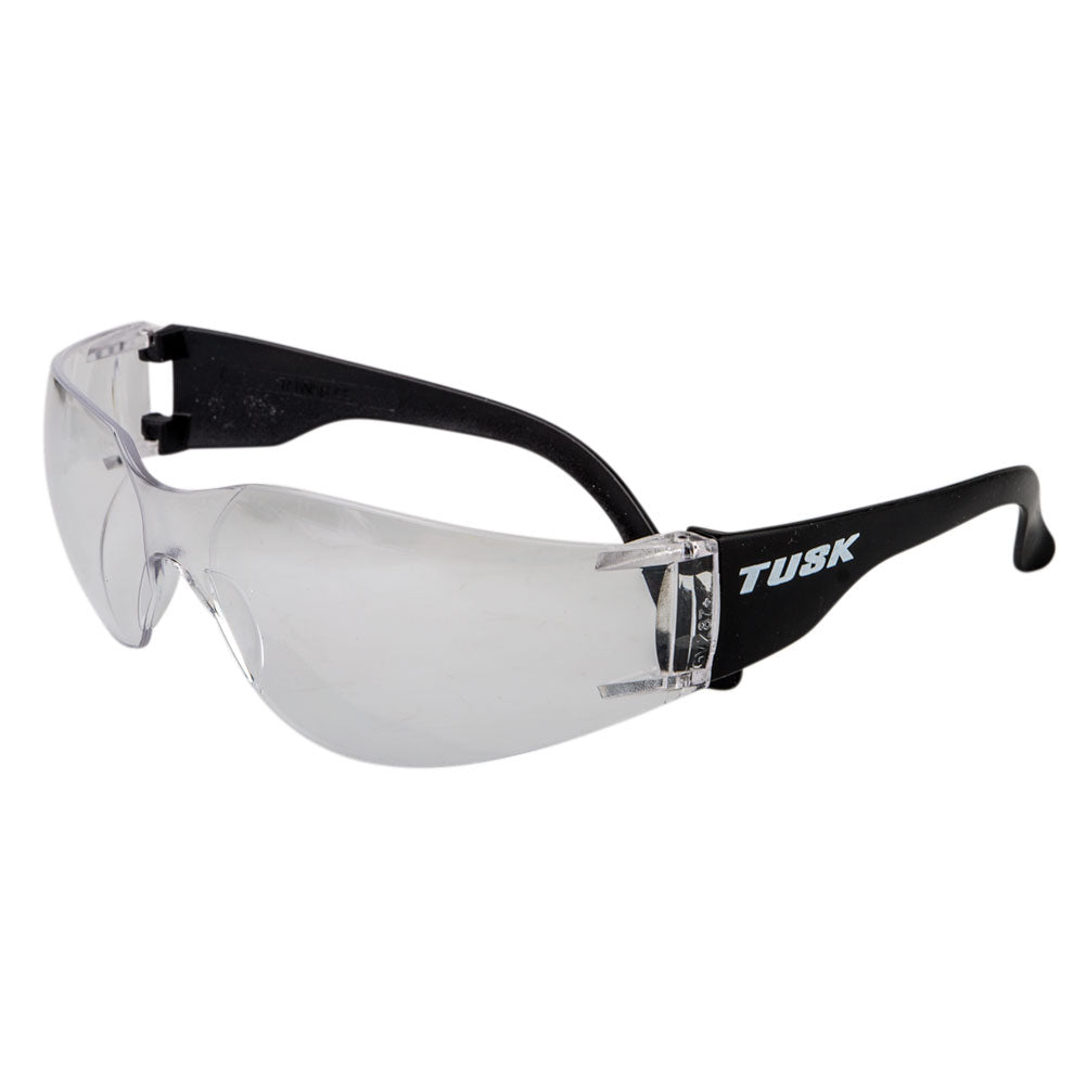 Tusk Safety Glasses Clear #ProRiderTusk-Clear