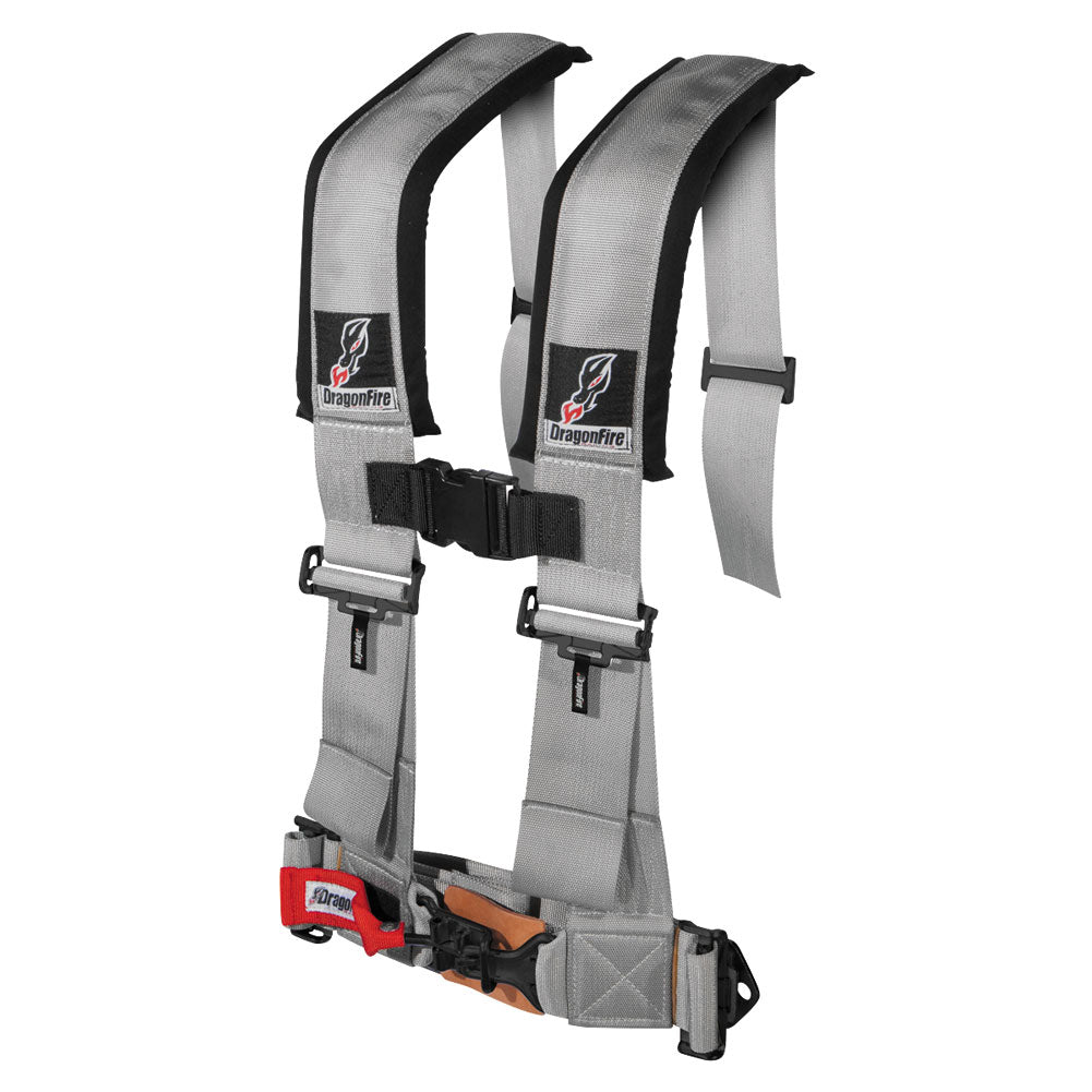 Dragonfire Racing 4-Point H-Style Safety Harness w/Adjustable Sternum Clip#179636-P