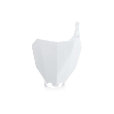 Factory Effex Plastic Front Number Plate White For Honda CRF250 2018-21#mpn_11-73332