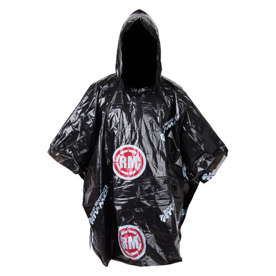 Rocky Mountain ATV/MC Rain Poncho One Size Fits Most Red/Black #180-560-0001