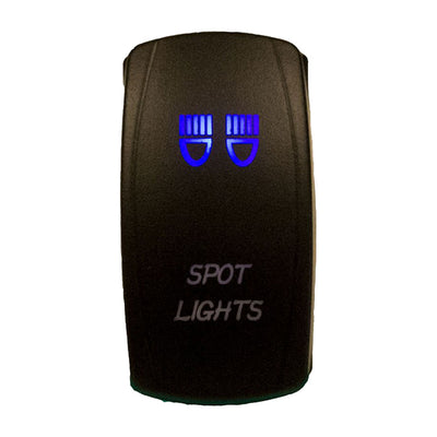 Dragonfire Racing LED Accessory Switch Spot Light Blue Light#mpn_04-0064