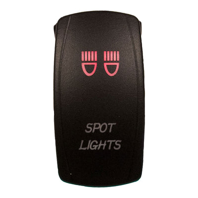 Dragonfire Racing LED Accessory Switch Spot Light Red Light#mpn_04-0065