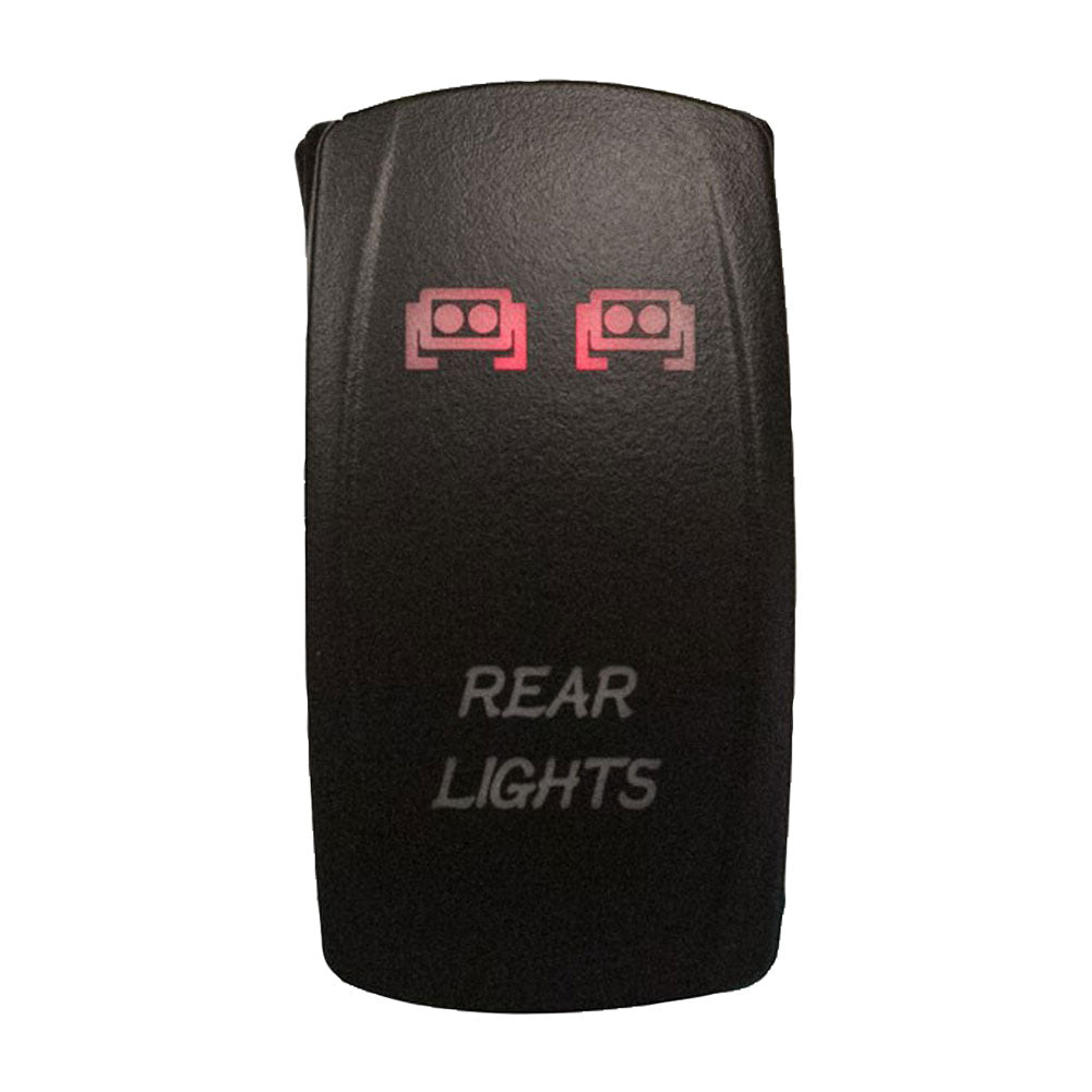 Dragonfire Racing LED Accessory Switch Rear Light Red Light#mpn_04-0071