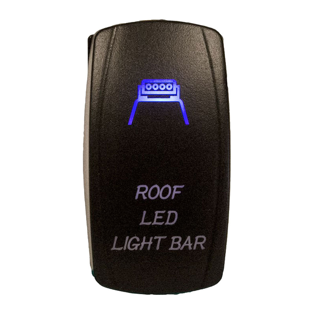 Dragonfire Racing LED Accessory Switch Roof LED Light Bar Blue Light#mpn_04-0074