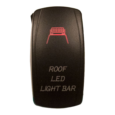 Dragonfire Racing LED Accessory Switch Roof LED Light Bar Red Light#mpn_04-0075