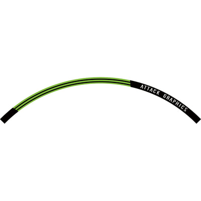 Attack Graphics Rim Decal 21" Green#mpn_184-608-0004