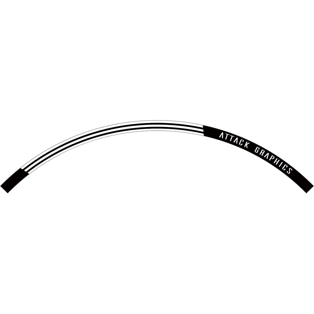 Attack Graphics Rim Decal#184608-P