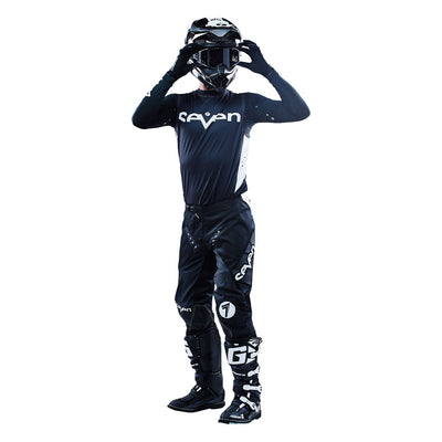 Seven Youth Zero Staple Compression Jersey Large Black#mpn_2020009-001-YLG