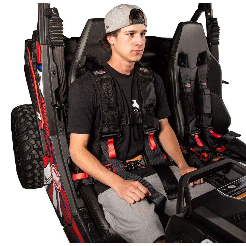 Tusk 4 Point 3 inch H-Style Safety Harness Passenger Side#mpn_1852480007