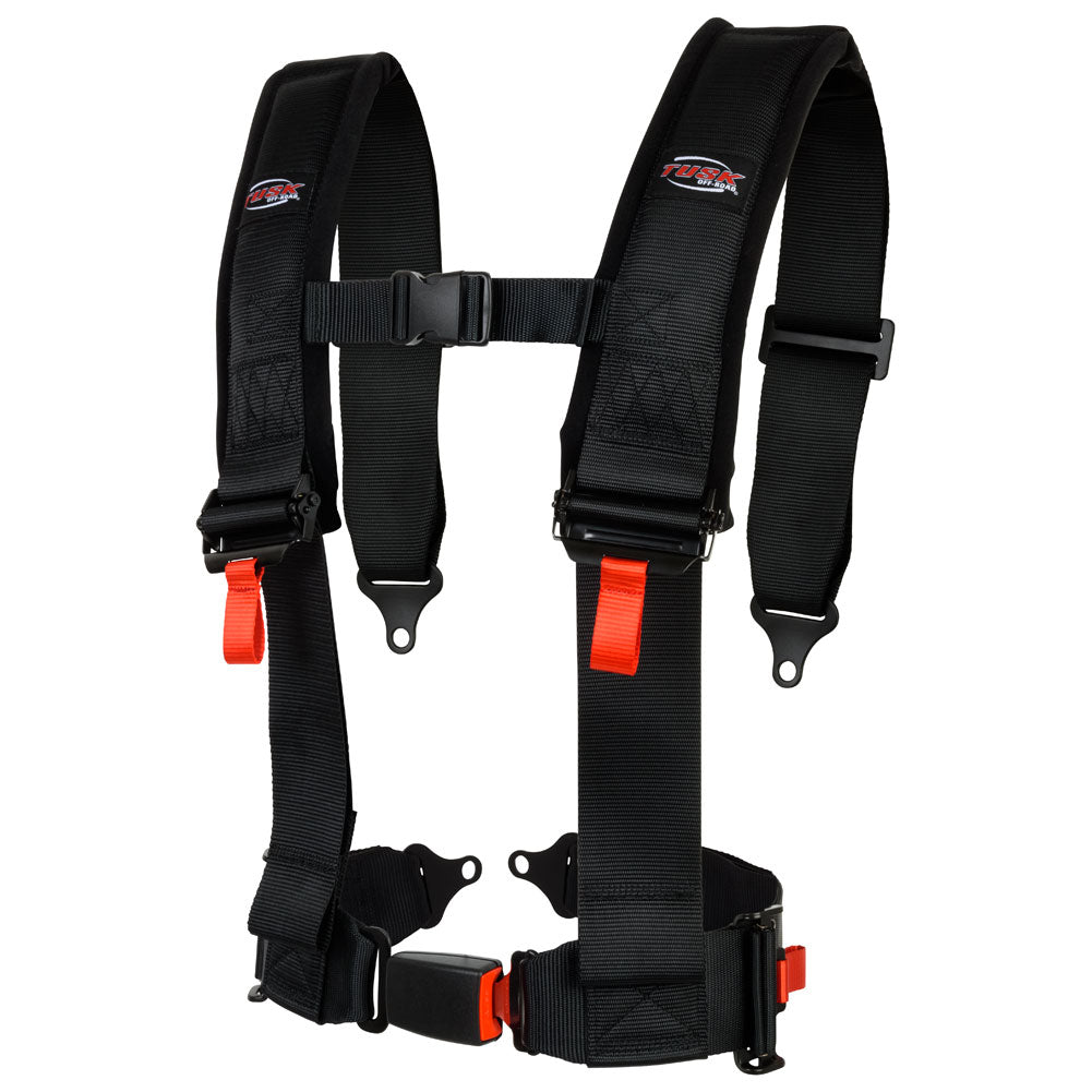 Tusk 4 Point 3 inch H-Style Safety Harness Passenger Side#185-248-0008