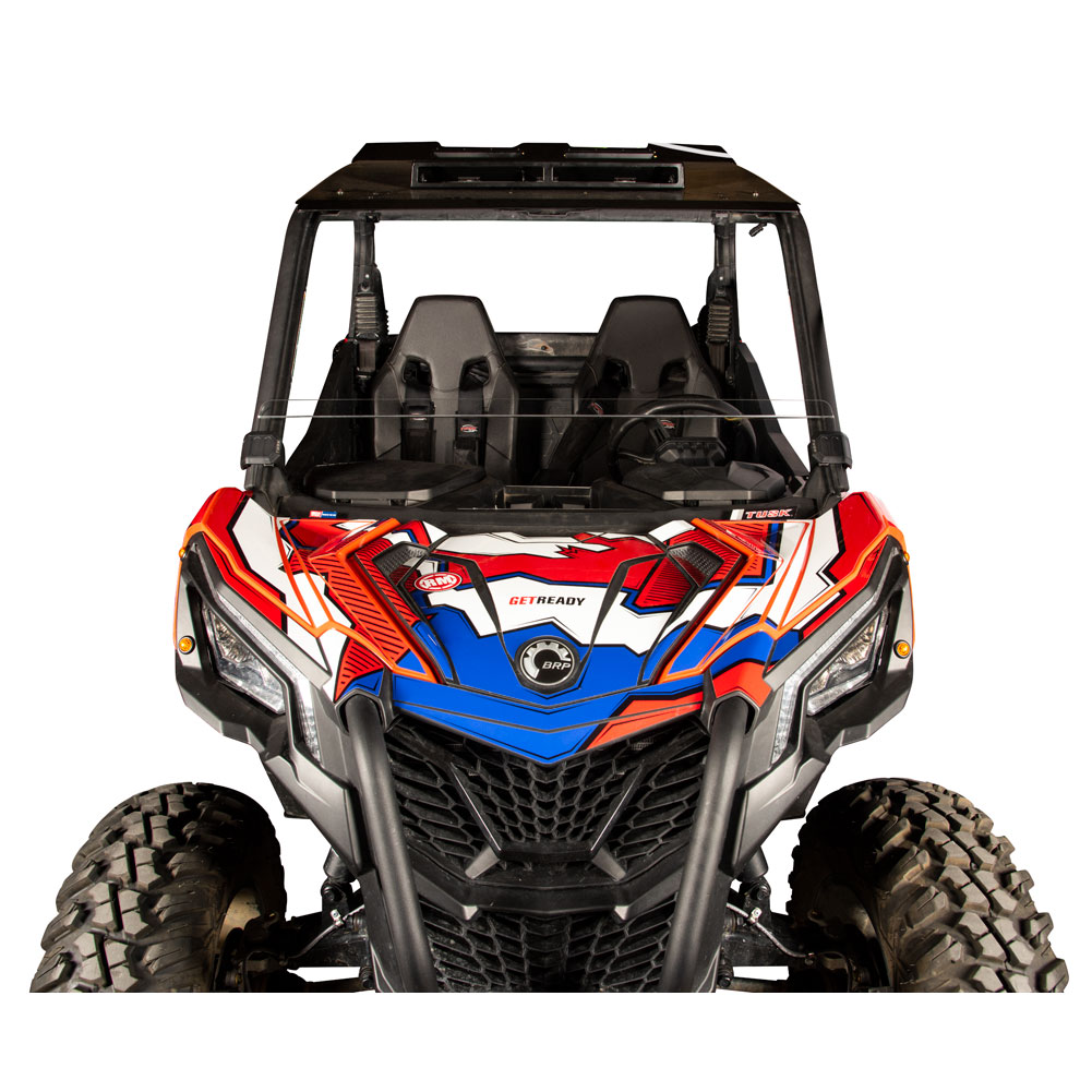 Tusk Removable Half Windshield #186860-P