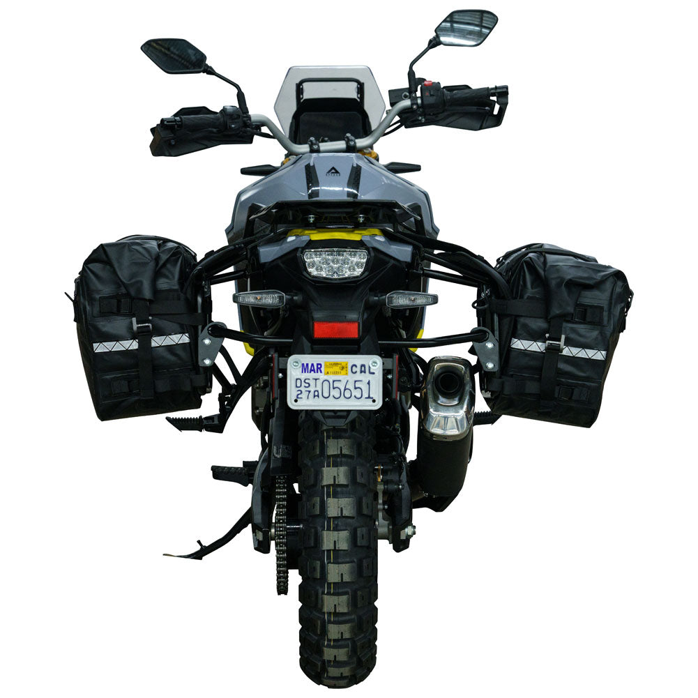 Tusk Pannier Racks with Nelson Rigg Sierra Dry Saddlebags#187284-P