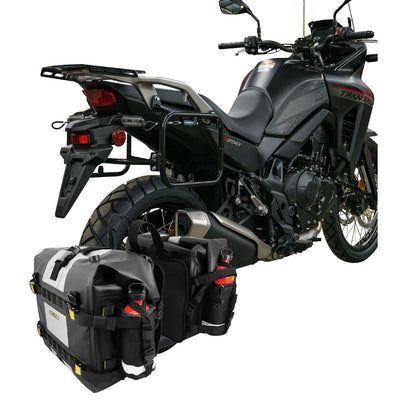 Tusk Pannier Racks with Nelson Rigg Sierra Dry Saddlebags#187284-P