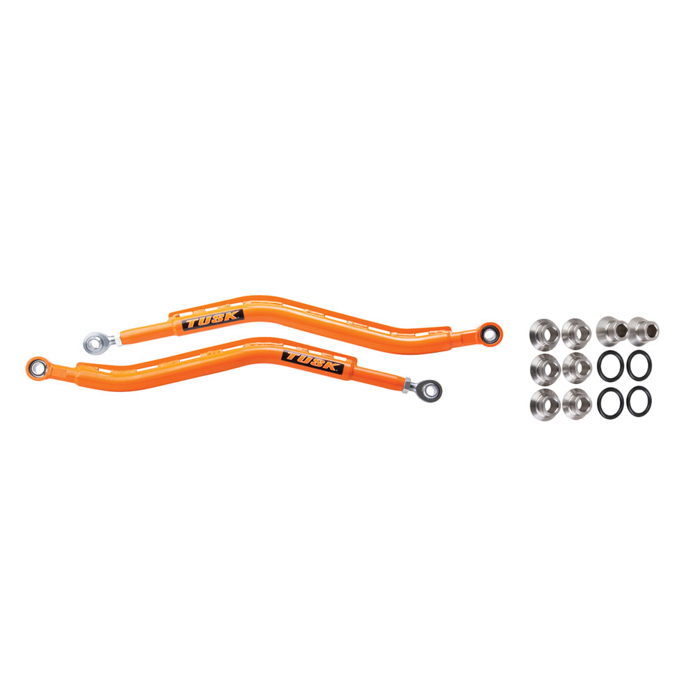 Tusk Mohawk Extreme Duty High Clearance Lower Radius Rods Orange M10 Bolts#mpn_1883040013