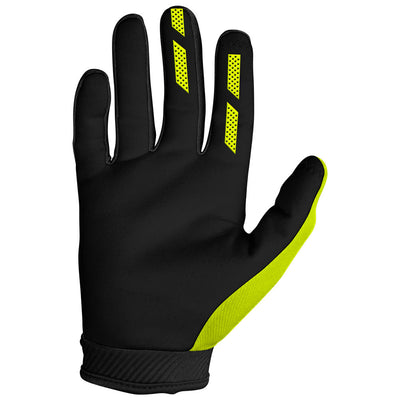 Seven Annex 7 DOT Gloves Large Flo Yellow#1892720074