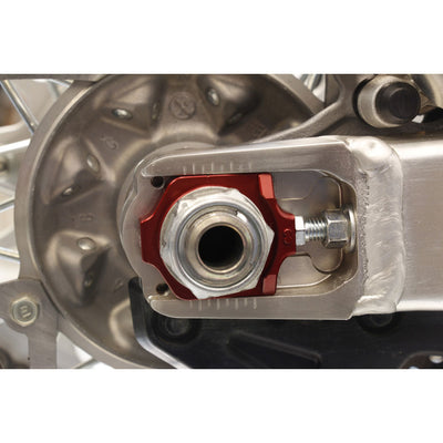 Works Connection Elite Axle Blocks Red#mpn_17-240