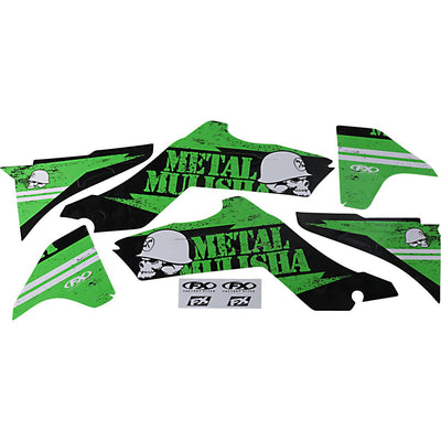 METAL MULISHA SHROUD/AIRBOX GRAPHIC KIT KAWASAKI KX250F 13-16#mpn_23-11130