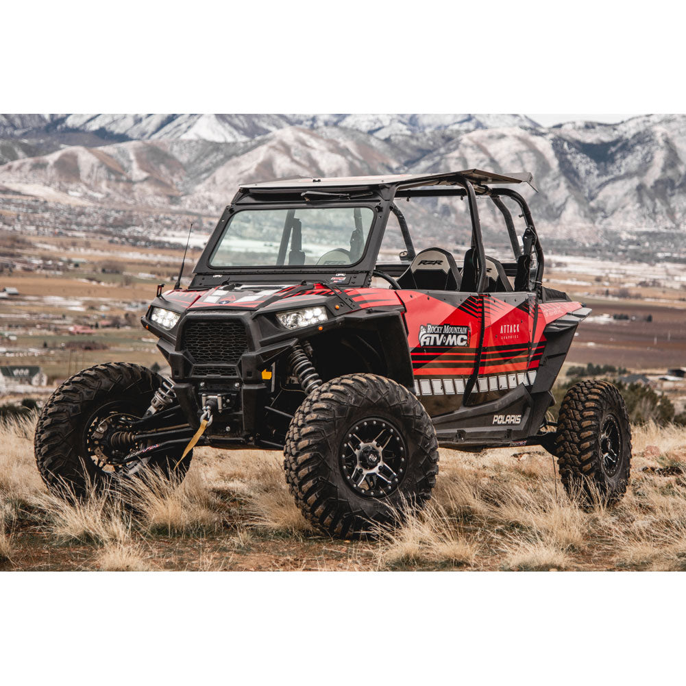 Tusk UTV Folding Glass Windshield#190459-P