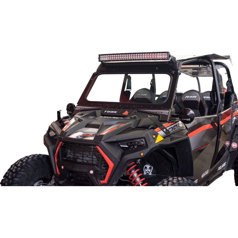 Tusk UTV Folding Glass Windshield#190459-P