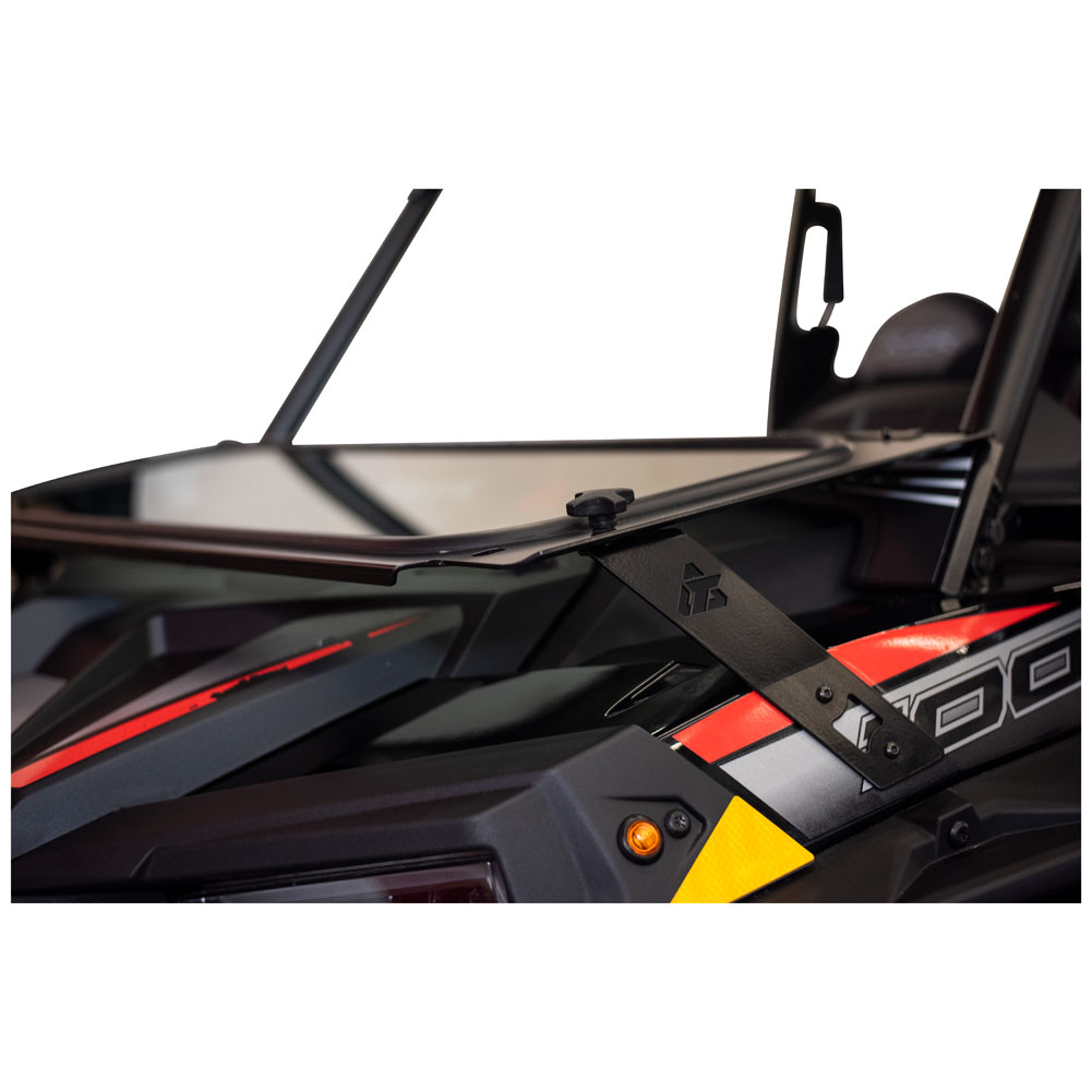 Tusk UTV Folding Glass Windshield#190459-P