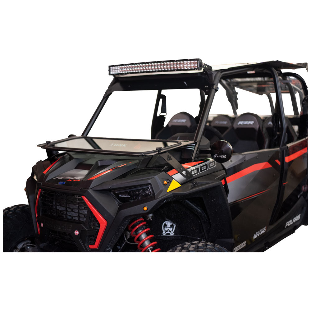 Tusk UTV Folding Glass Windshield#190459-P