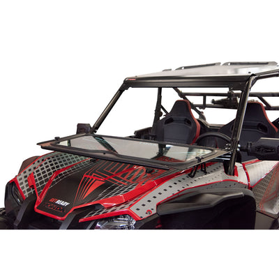 Tusk UTV Folding Glass Windshield#190459-P