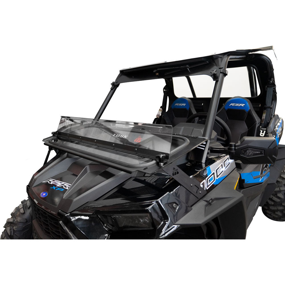 Tusk UTV Folding Glass Windshield#190459-P