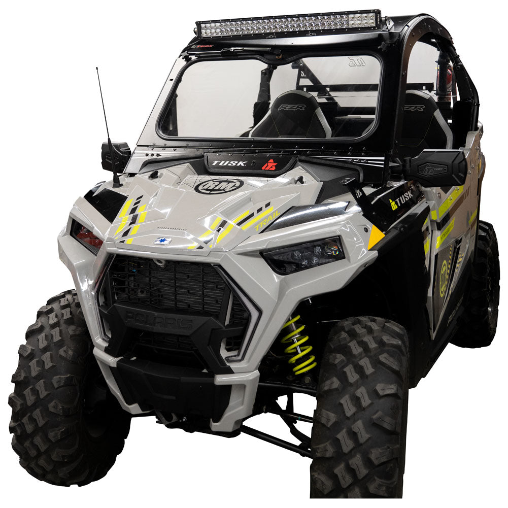 Tusk UTV Folding Glass Windshield#190459-P