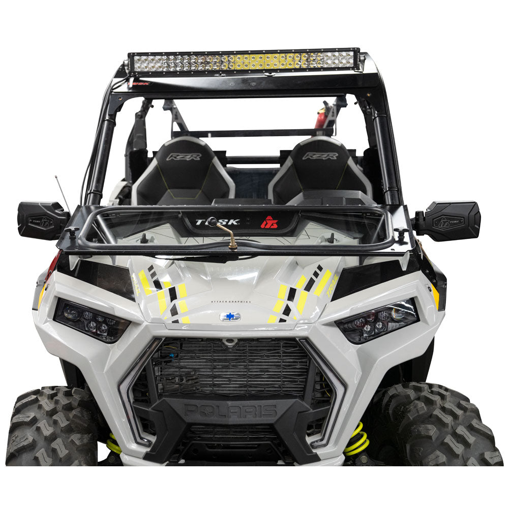 Tusk UTV Folding Glass Windshield#190459-P