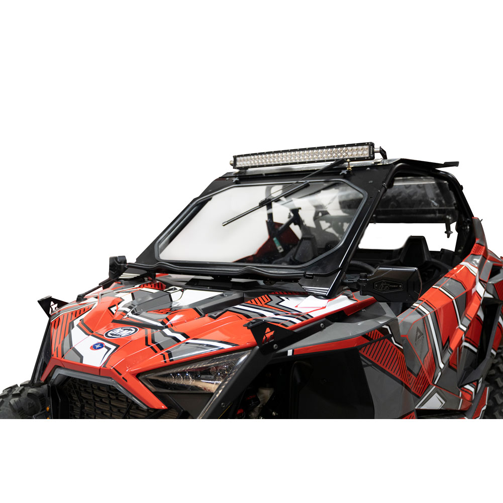 Tusk UTV Folding Glass Windshield#190459-P