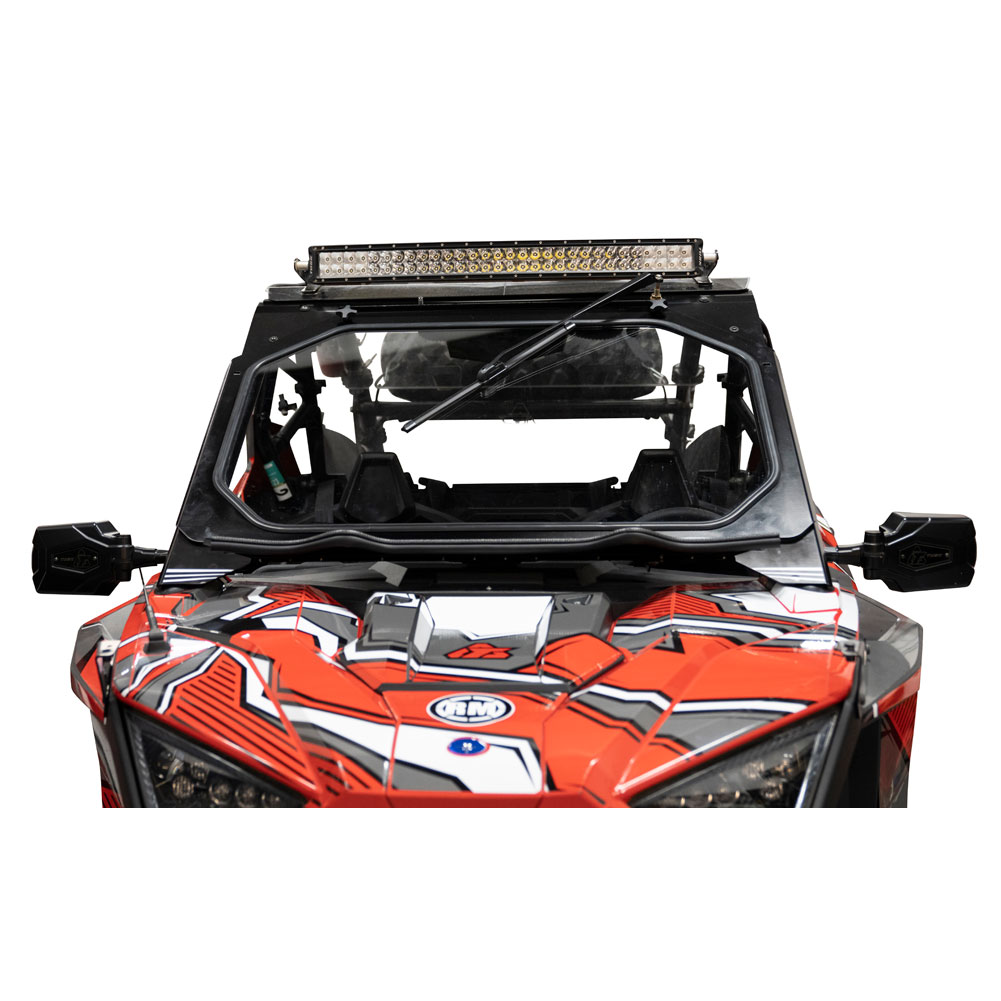 Tusk UTV Folding Glass Windshield#190459-P