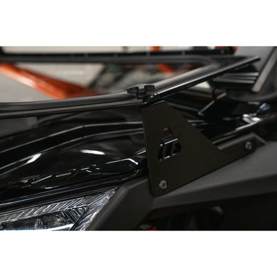 Tusk UTV Folding Glass Windshield#190459-P