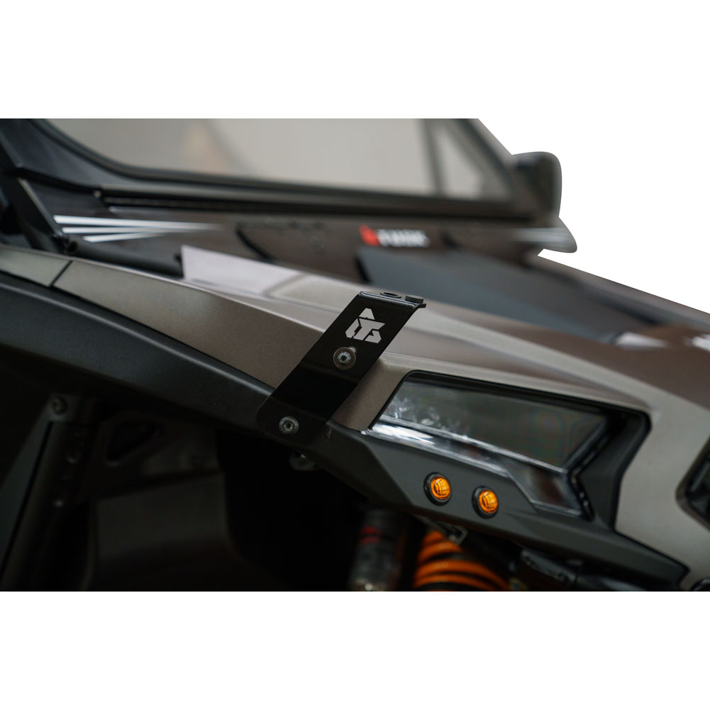 Tusk UTV Folding Glass Windshield#190459-P