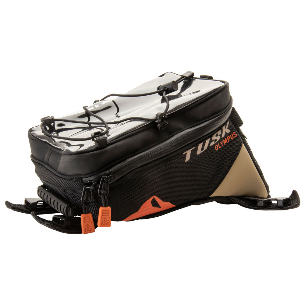 TUSK Olympus Tank Bag Small Black/Grey For YAMAHA TW200 1990-2023
