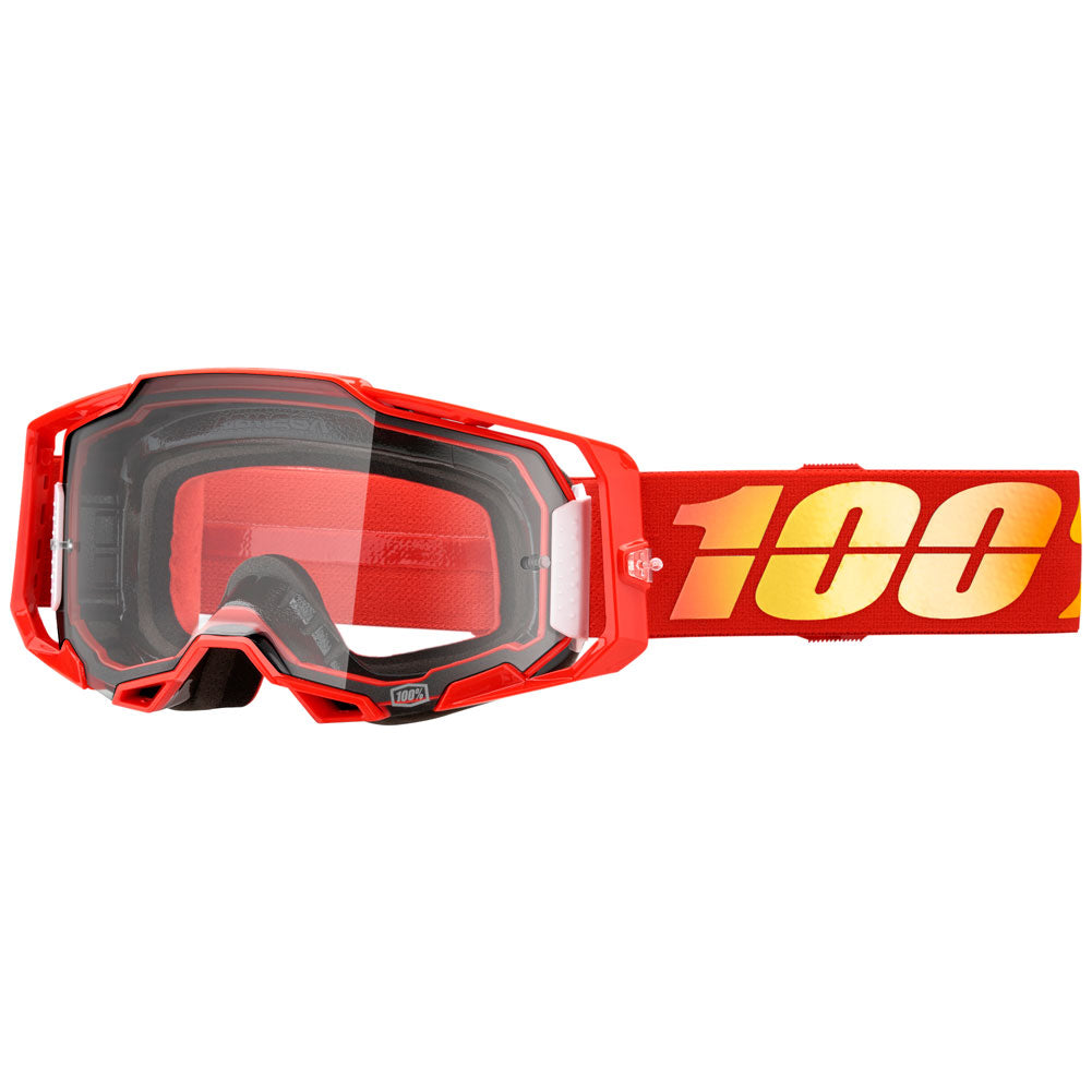 100% Armega Goggle Nuketown Frame/Clear Lens#mpn_50004-00020