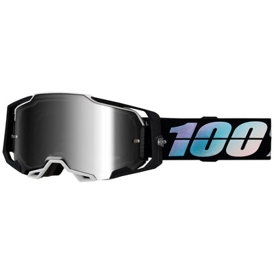 100% Armega Goggle Krisp Frame/Silver Mirror Lens#mpn_50005-00019