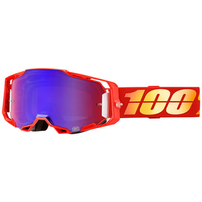 100% Armega Goggle Nuketown Frame/Red-Blue Mirror Lens#mpn_50005-00020