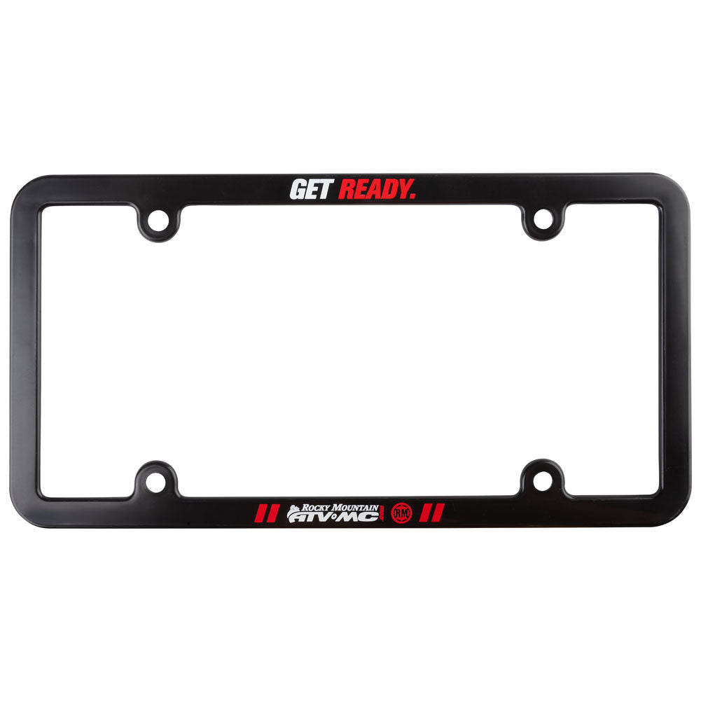 Rocky Mountain ATV/MC Logo License Plate Frame Black #193-364-0001