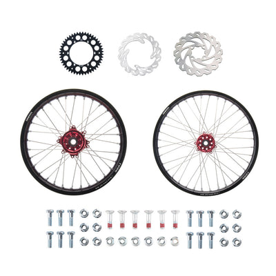 Tusk Impact Complete Front/Rear Wheel Package#193495-P