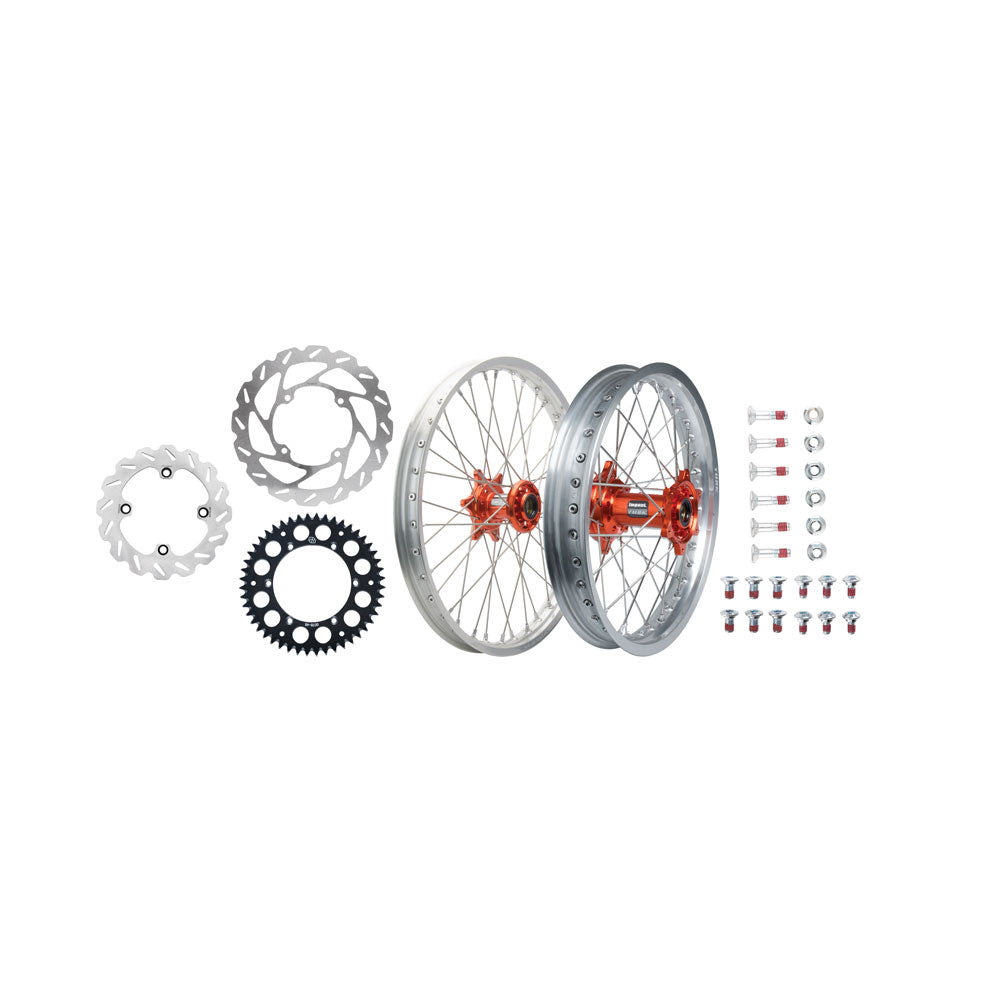 Tusk Impact Complete Front/Rear Wheel Package#193495-P1
