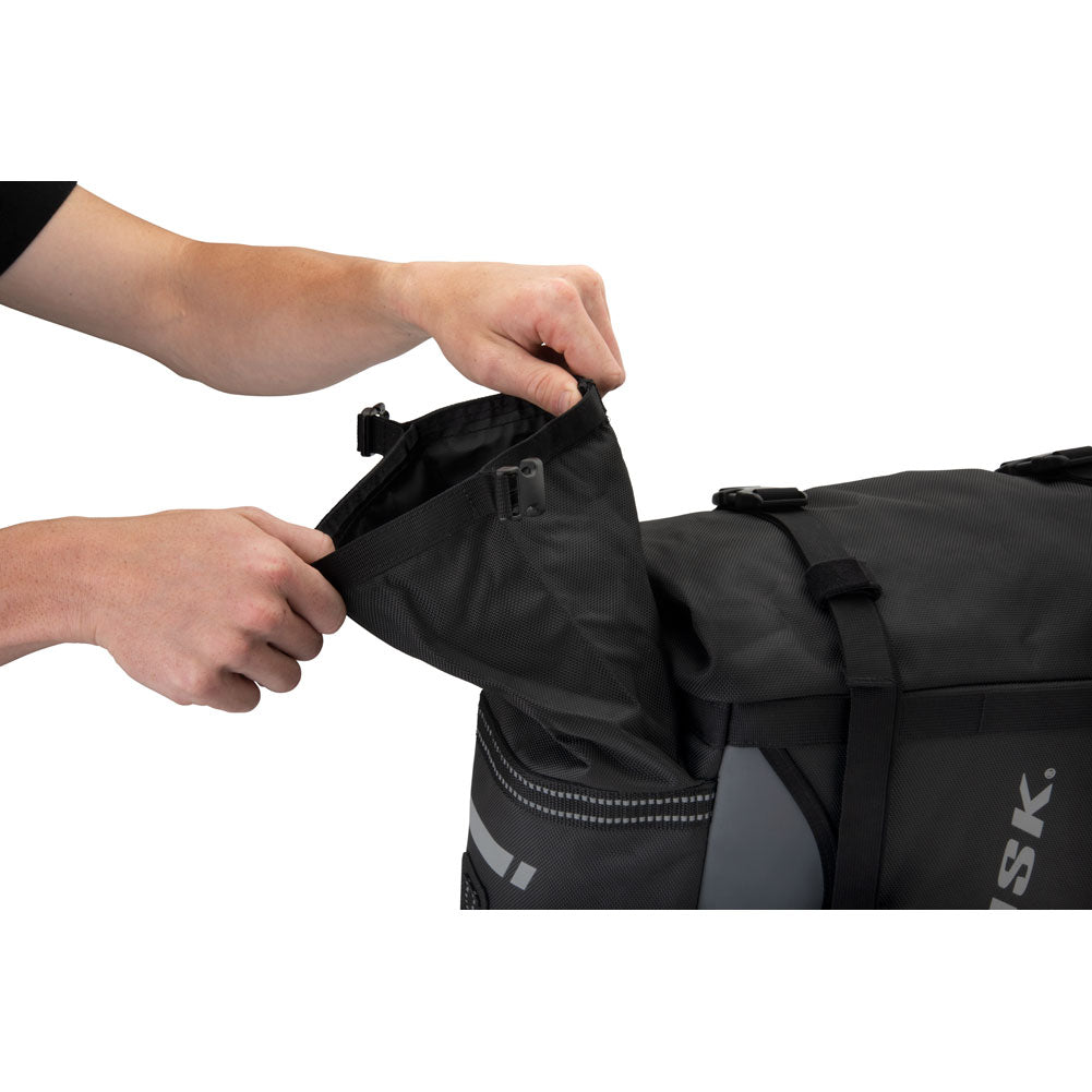 Tusk Olympus Pannier Bags with Tusk Pannier Rack Mounts Black/Grey#mpn_1968480001