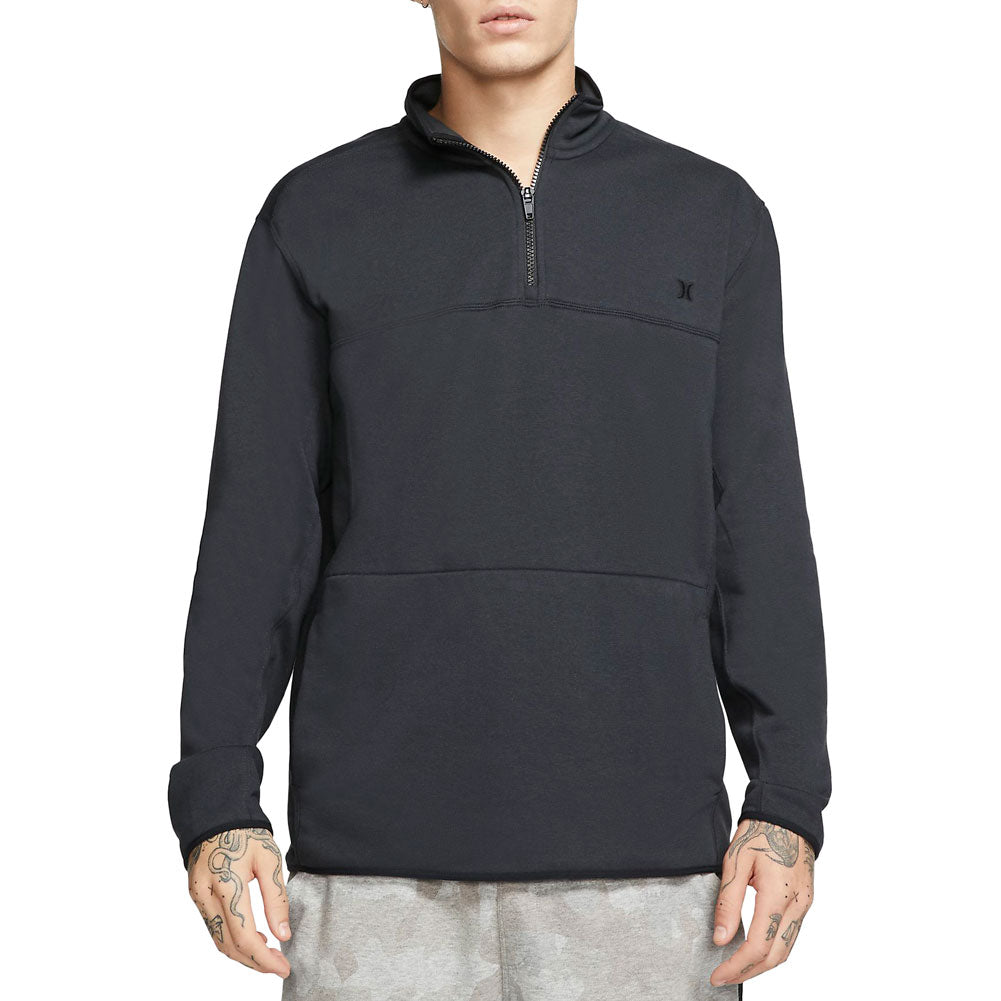 Hurley Naturals Track Fleece Small Off Noir #CD6064-076-S